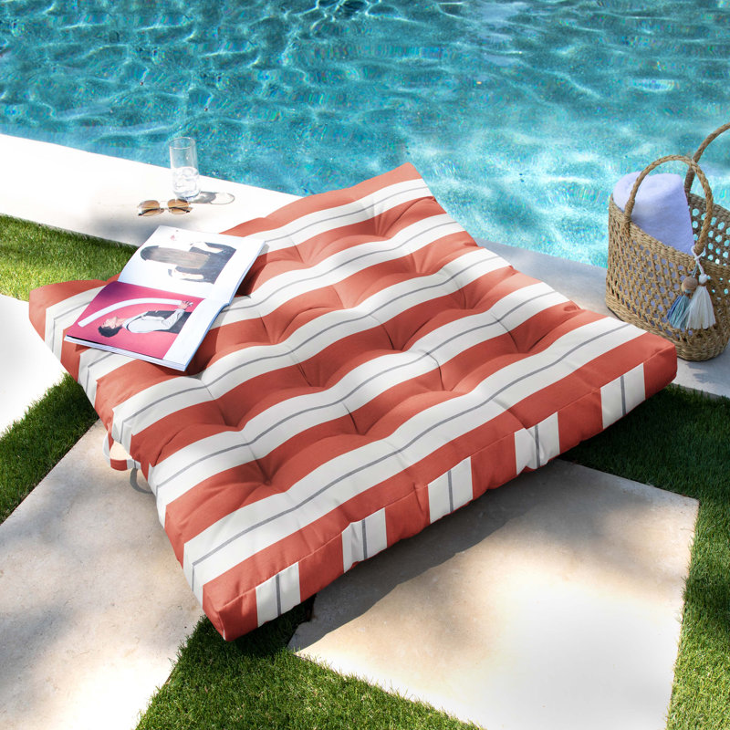 Mozaic Company Sunbrella 2023 Striped Sunbrella® Indoor/Outdoor Floor